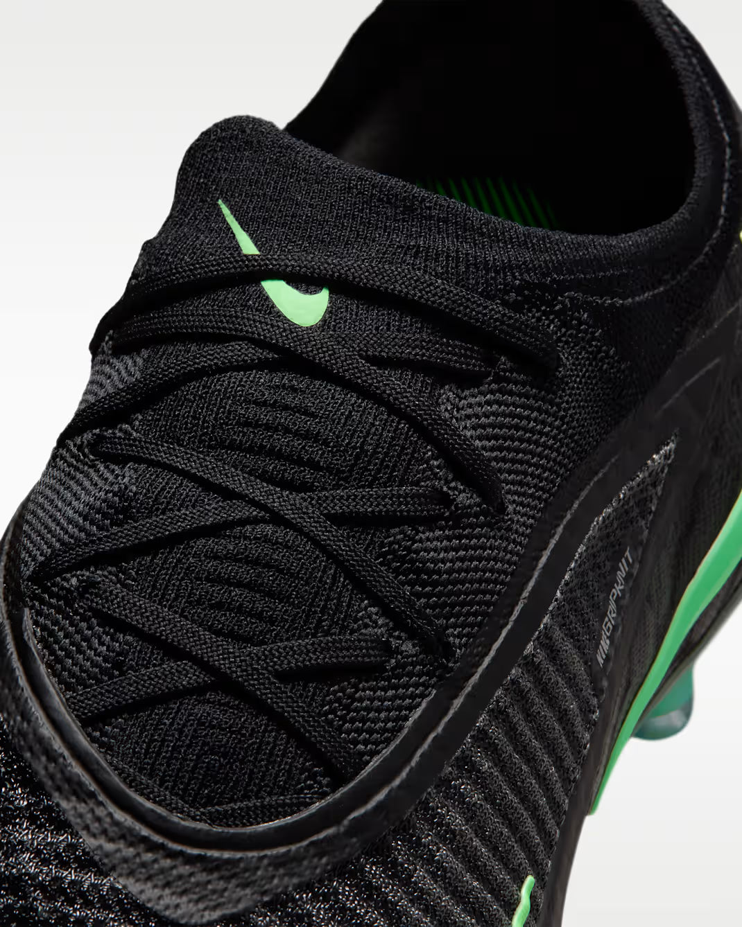 Phantom 6 Low Elite AG - Noir/Noir/Illusion Green