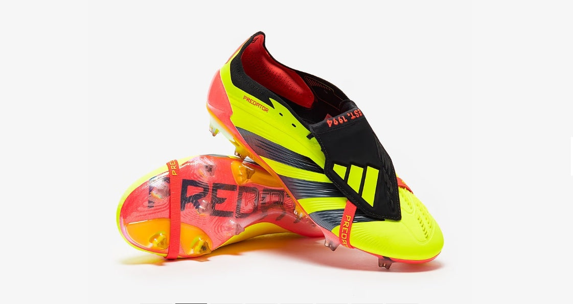 Predator 24 Tongue Accuracy+ FG Elite - Jaune fluo / Rouge