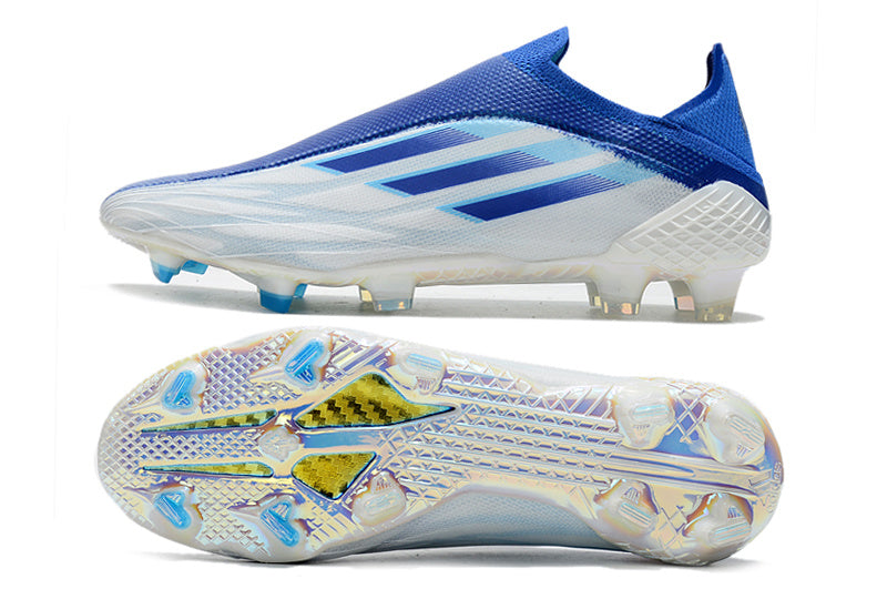 Adidas X Speedflow+ FG Elite - Bleu / Bleu ciel / Blanc