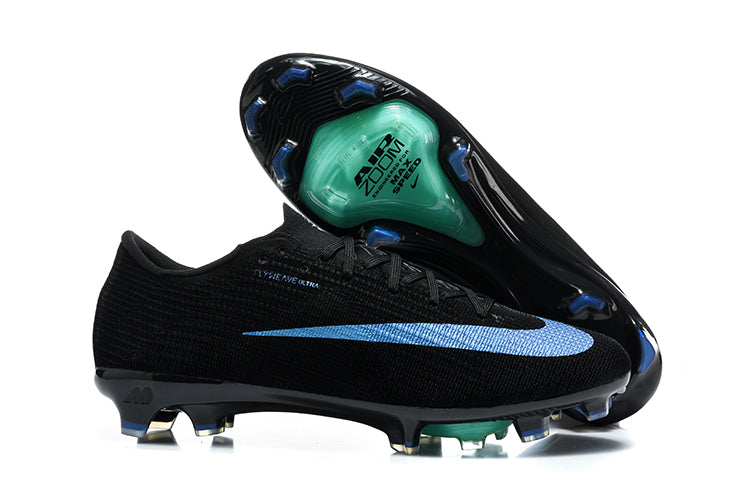 Mercurial Vapor 17 Elite FG - Noir / Noir / Bleu