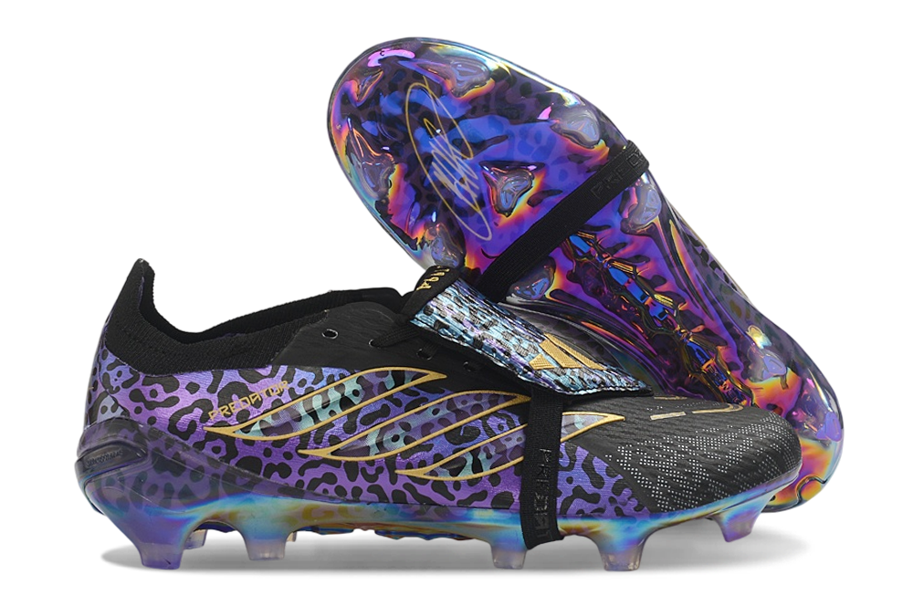 Predator 26 Tongue FG Elite - Violet / Doré / Noir