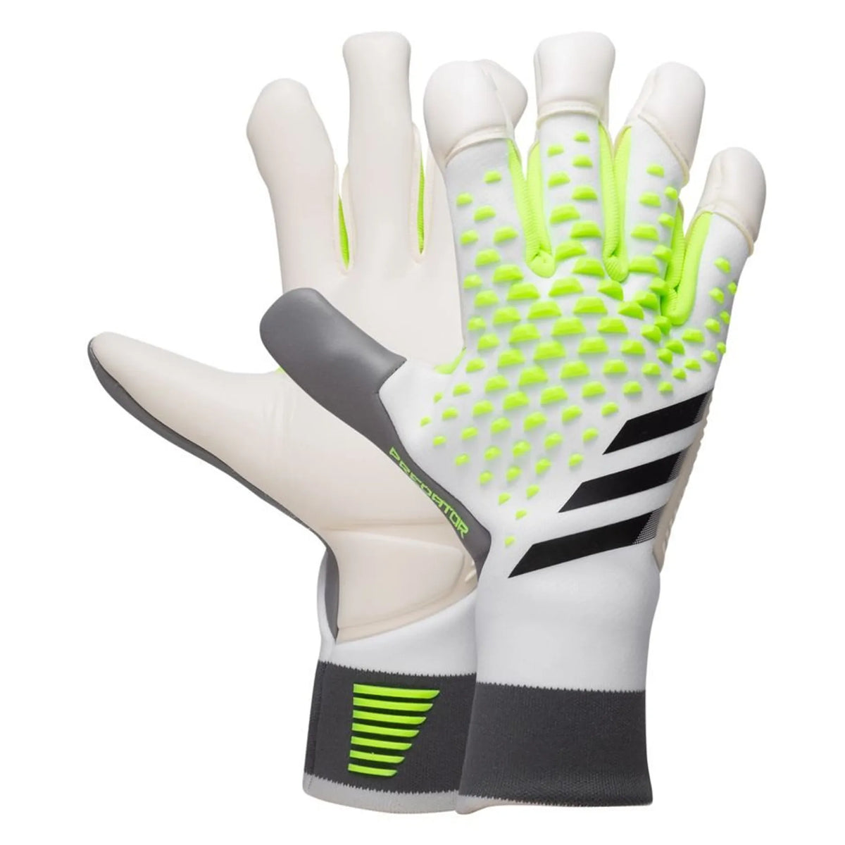 Gants de Gardien Predator Pro Hybrid PC Crazyrush - Blanc/Vert/Noir