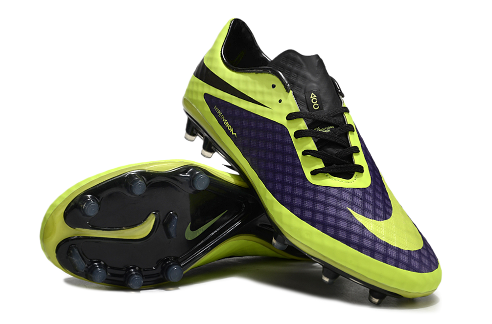 Hypervenom Phantom FG Elite - Neon / Lilla / Noir
