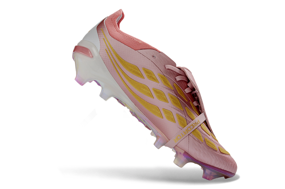 Predator 26 Tongue FG Elite - Beige / Rose / Doré
