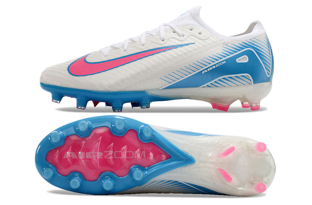Mercurial Vapor 16 Air Zoom Elite AG - Bleu / Blanc / Rose