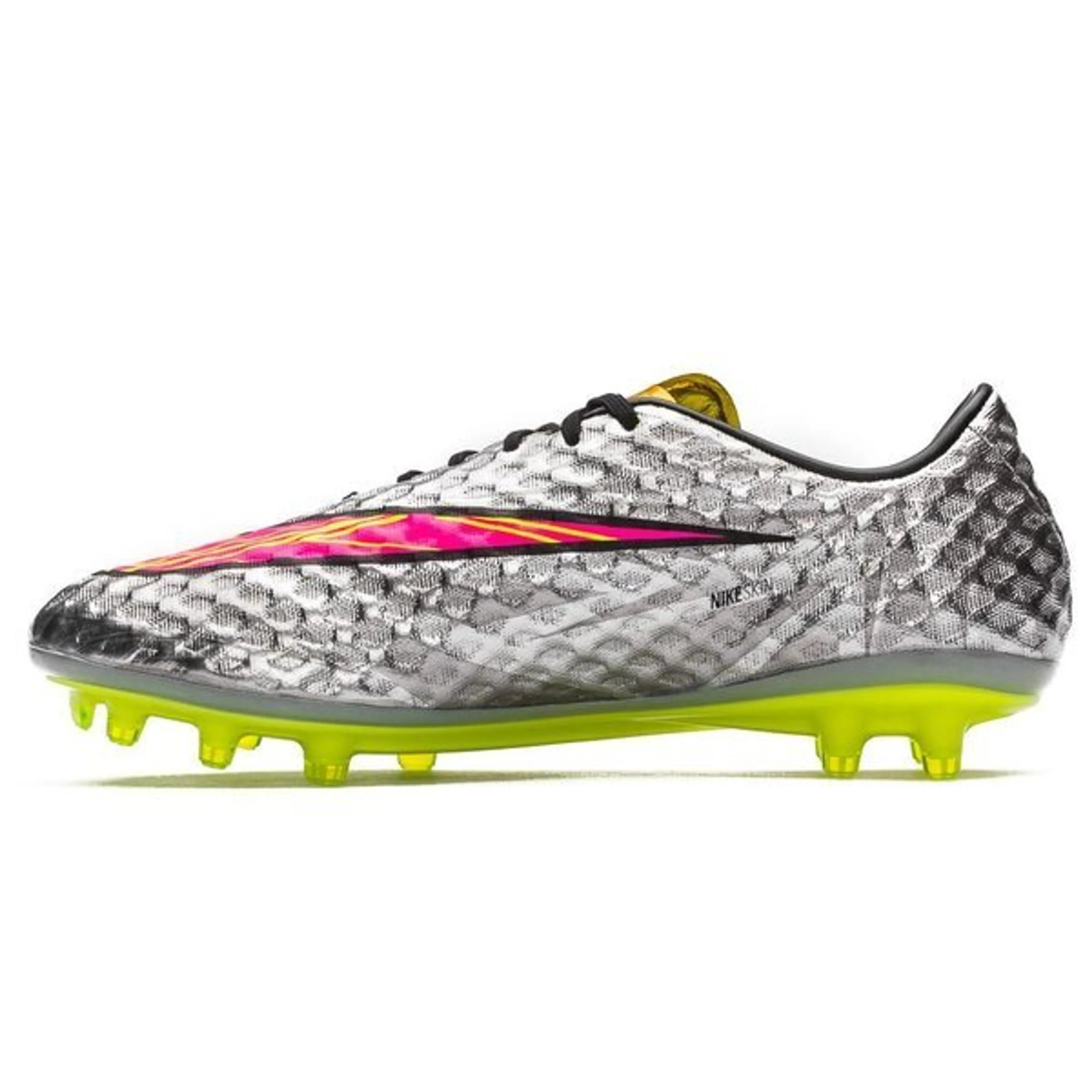 Hypervenom Phantom FG Elite - Solv / Guld / Neon