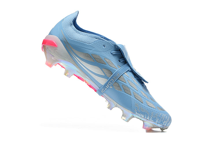 Predator 26 Tongue FG Elite - Bleu ciel / Blanc