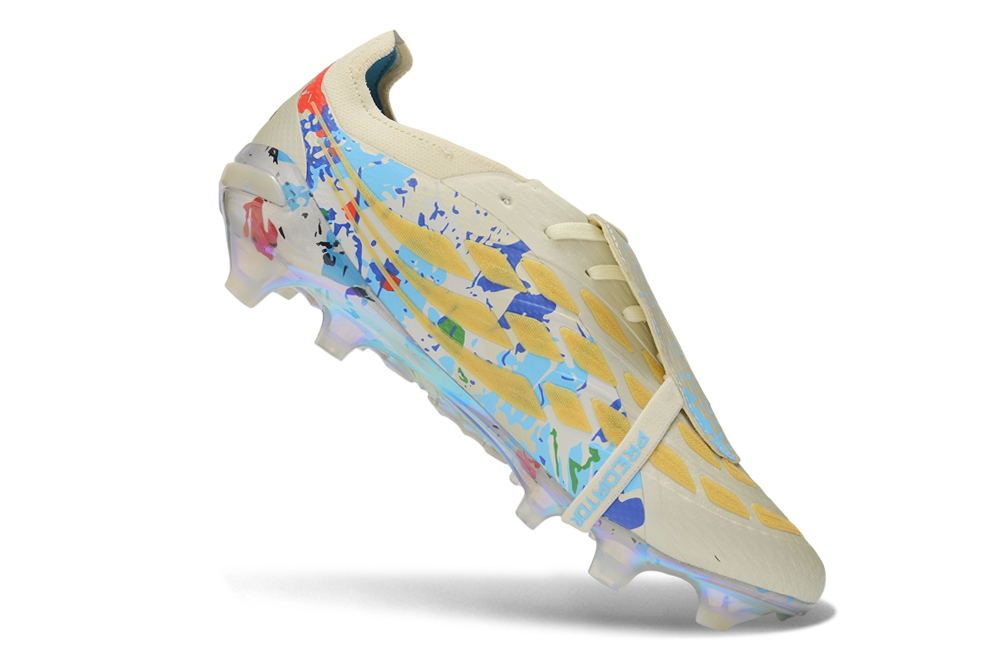 Predator 26 Tongue FG Elite - Beige / Multicolore