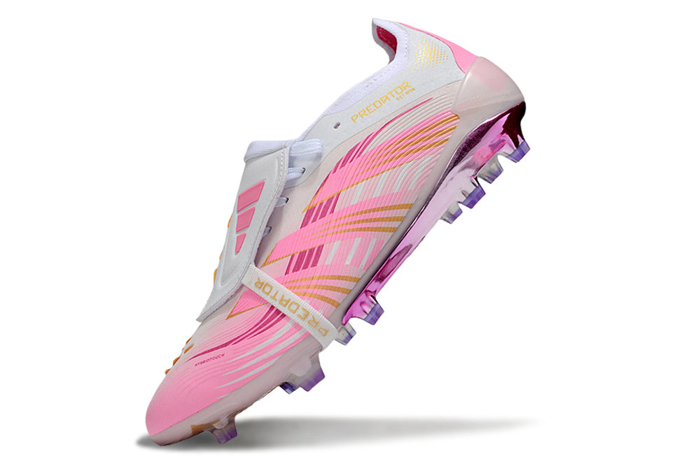 Predator 25 Tongue FG Elite - Rose / Blanc / Doré / Multicolore