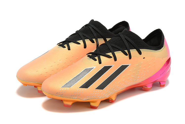Adidas X Speedportal FG Elite - Noir / Rose / Orange