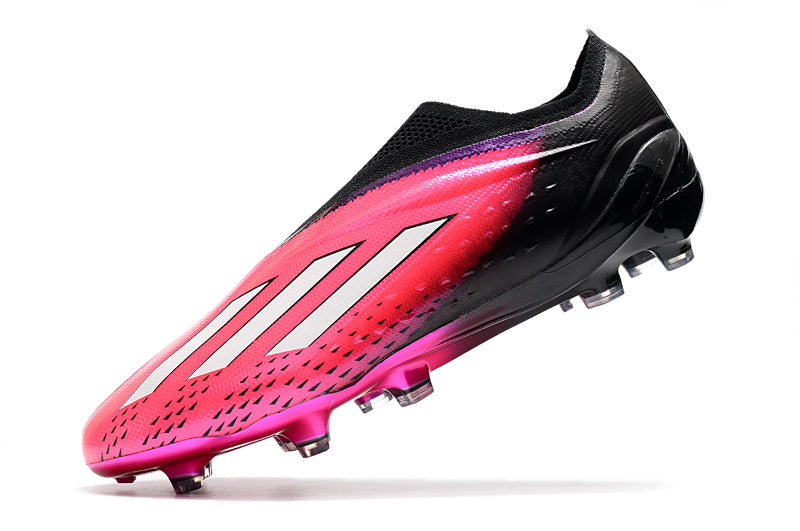 Adidas X Speedportal+ Laceless FG Elite - Noir / Rose