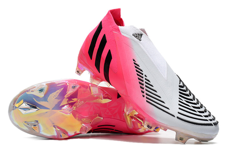 Predator Edge Geometric+ Elite FG - Rose / Blanc / Multicolore