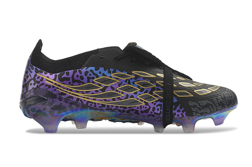 Predator 26 Tongue FG Elite - Violet / Doré / Noir