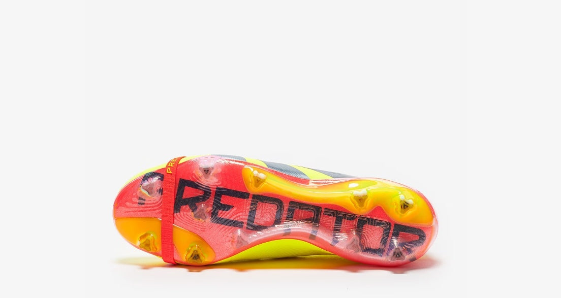 Predator 24 Tongue Accuracy+ FG Elite - Jaune fluo / Rouge