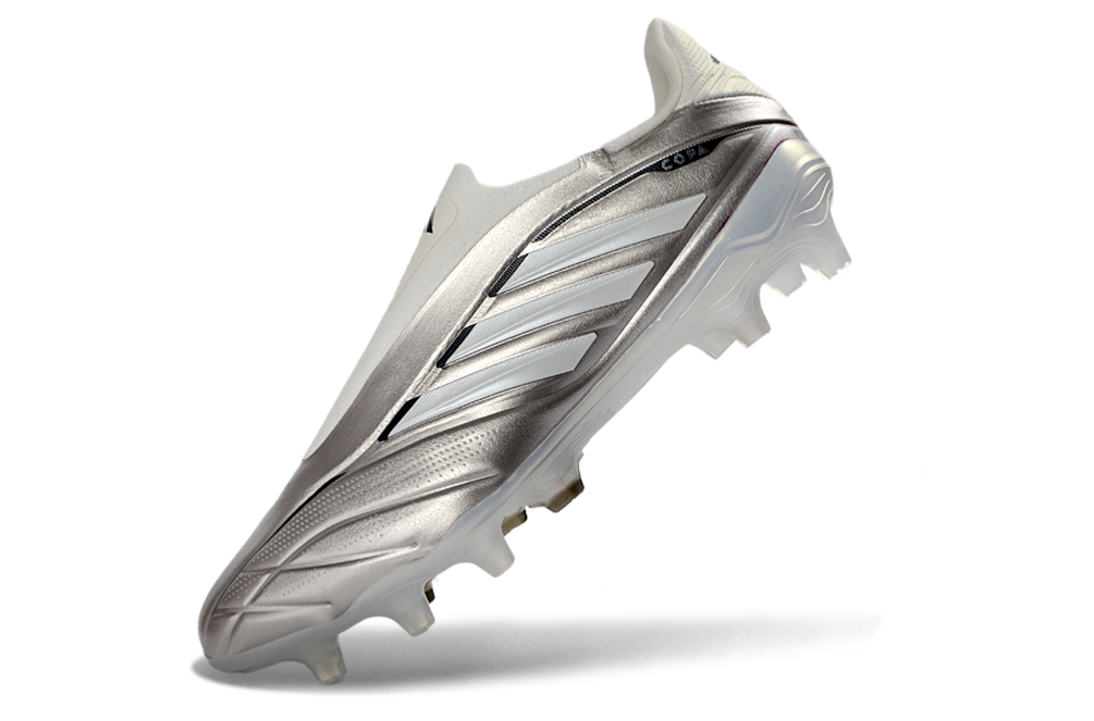 adidas Copa Pure III Elite FG - Argenté/Blanc