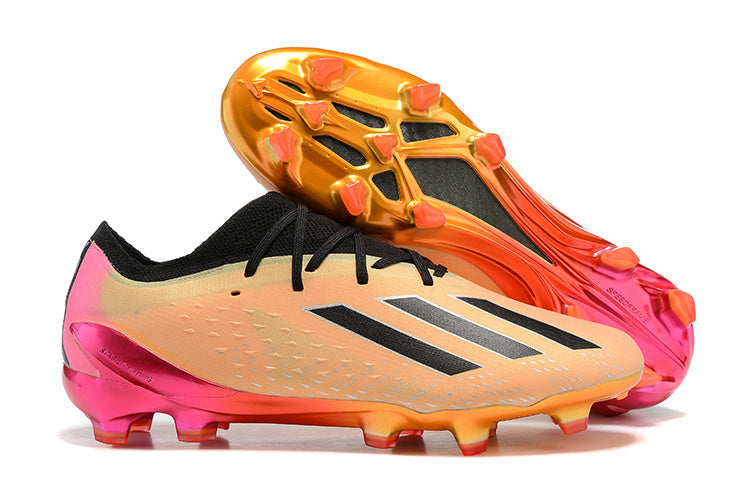 Adidas X Speedportal FG Elite - Noir / Rose / Orange