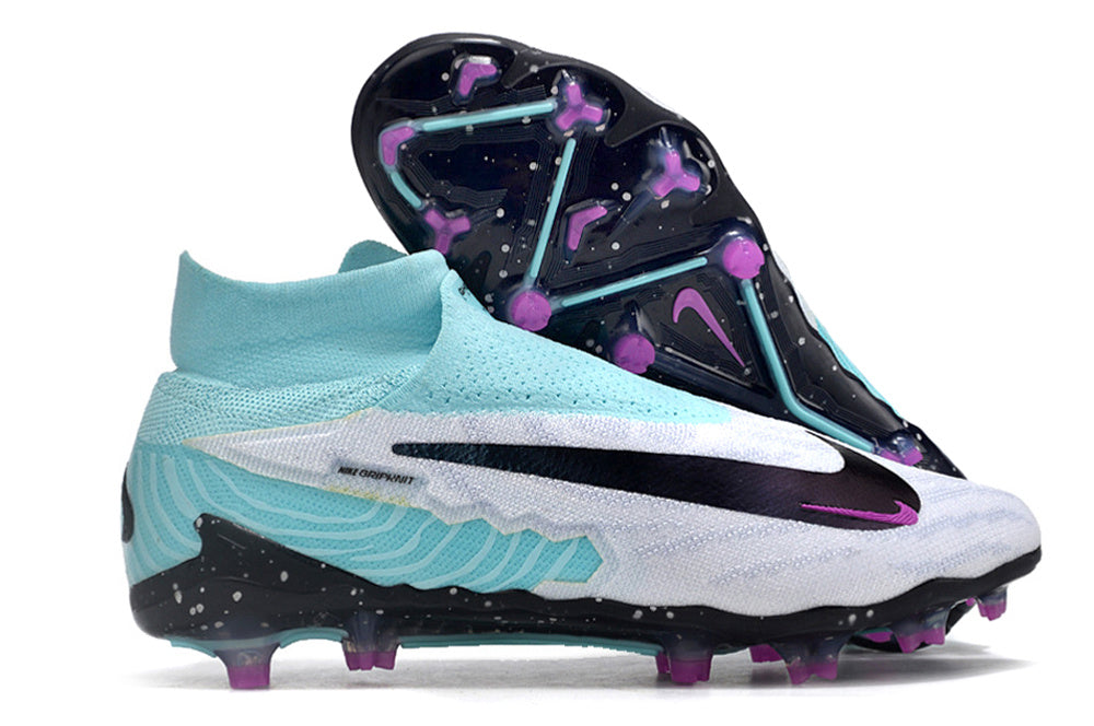Phantom GX High Cut FG Elite - Bleu turquoise / Violet / Blanc