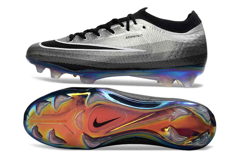 Mercurial Vapor 17 Elite FG - Argent / Noir / Chrome