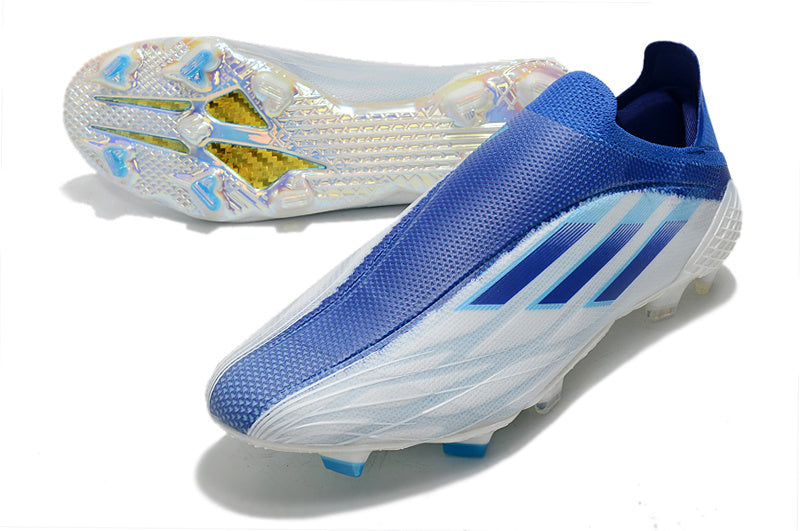 Adidas X Speedflow+ FG Elite - Bleu / Bleu ciel / Blanc