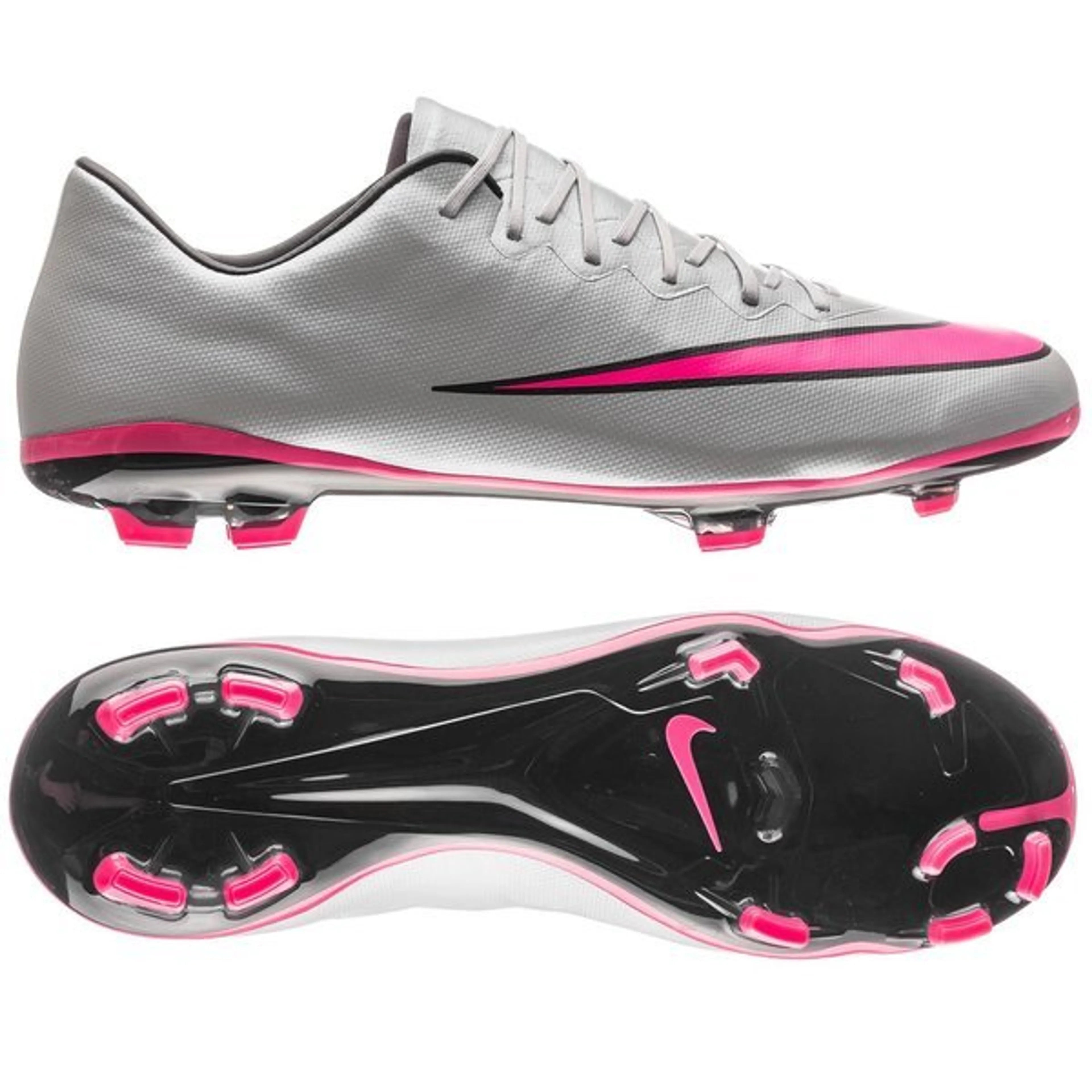 Mercurial Vapor X Elite FG - Gris / Rose / Noir