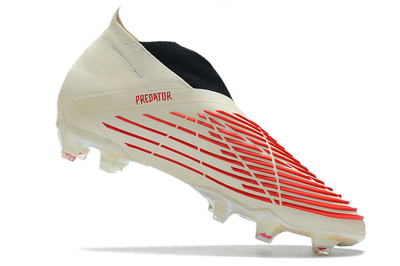 Predator Edge+ Elite FG - Blanc / Rouge