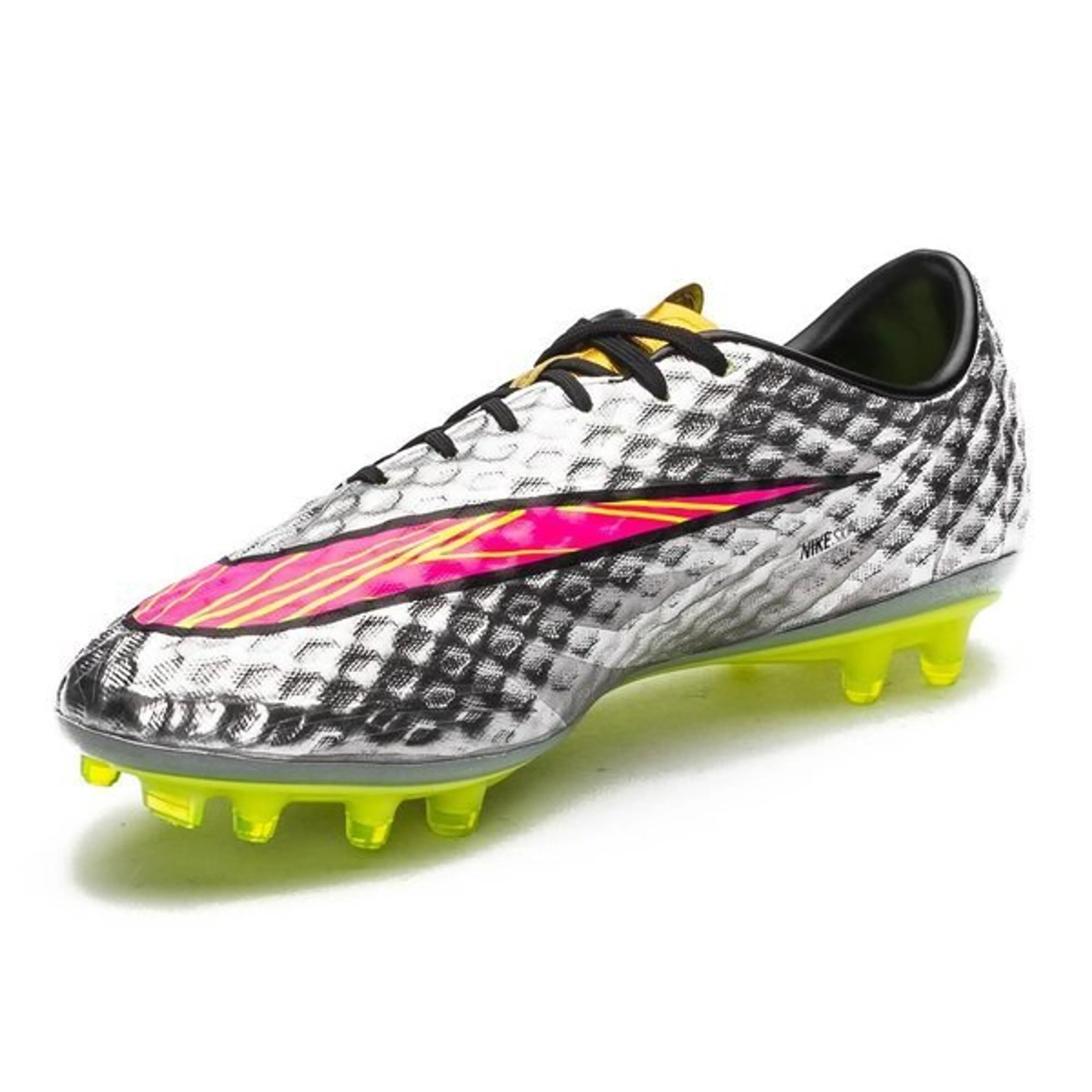 Hypervenom Phantom FG Elite - Solv / Guld / Neon