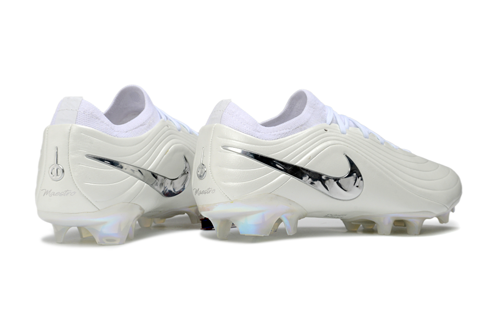 Tiempo Maestro FG Elite - Blanc/Argenté