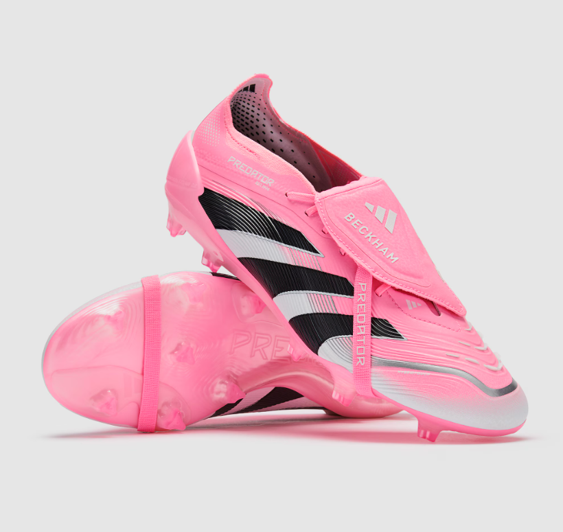 Predator 25 Tongue FG Elite X David Beckham - Rose / Blanc