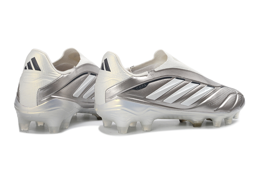 adidas Copa Pure III Elite FG - Argenté/Blanc