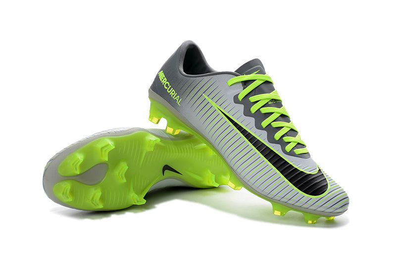 Mercurial Vapor 11 Elite FG - Gris / Jaune / Noir