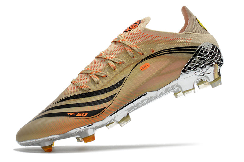 Adidas X Speedflow+ FG Elite - Bronze / Argenté