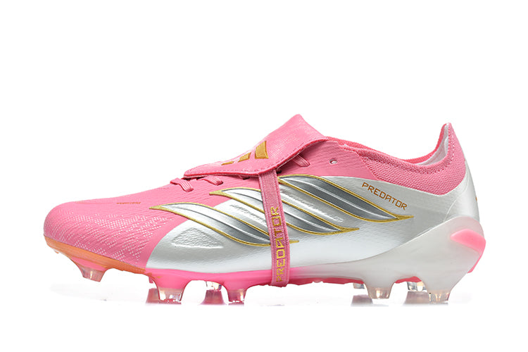 Predator 26 Tongue FG Elite - Rose / Doré / Blanc