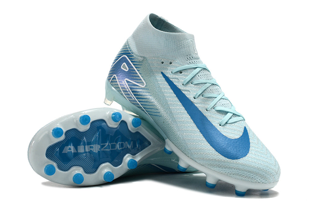 Mercurial Vapor 16 Air Zoom Elite AG - Bleu / Bleu turquoise