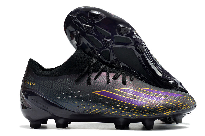 Adidas X Speedportal+ FG Elite - Noir / Violet / Jaune