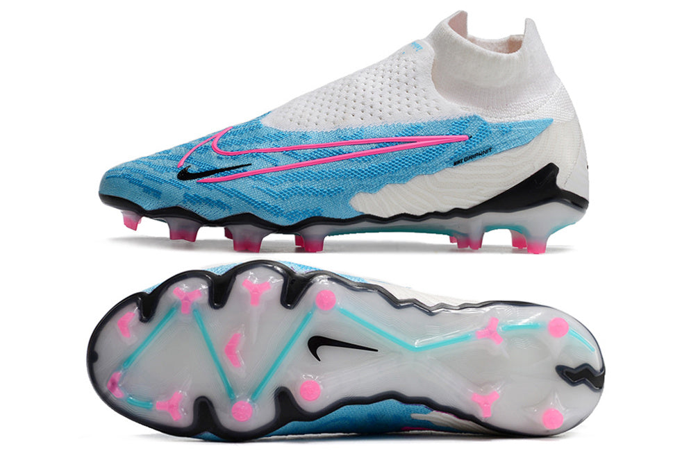 Phantom GX High Cut FG Elite - Bleu / Blanc / Rose