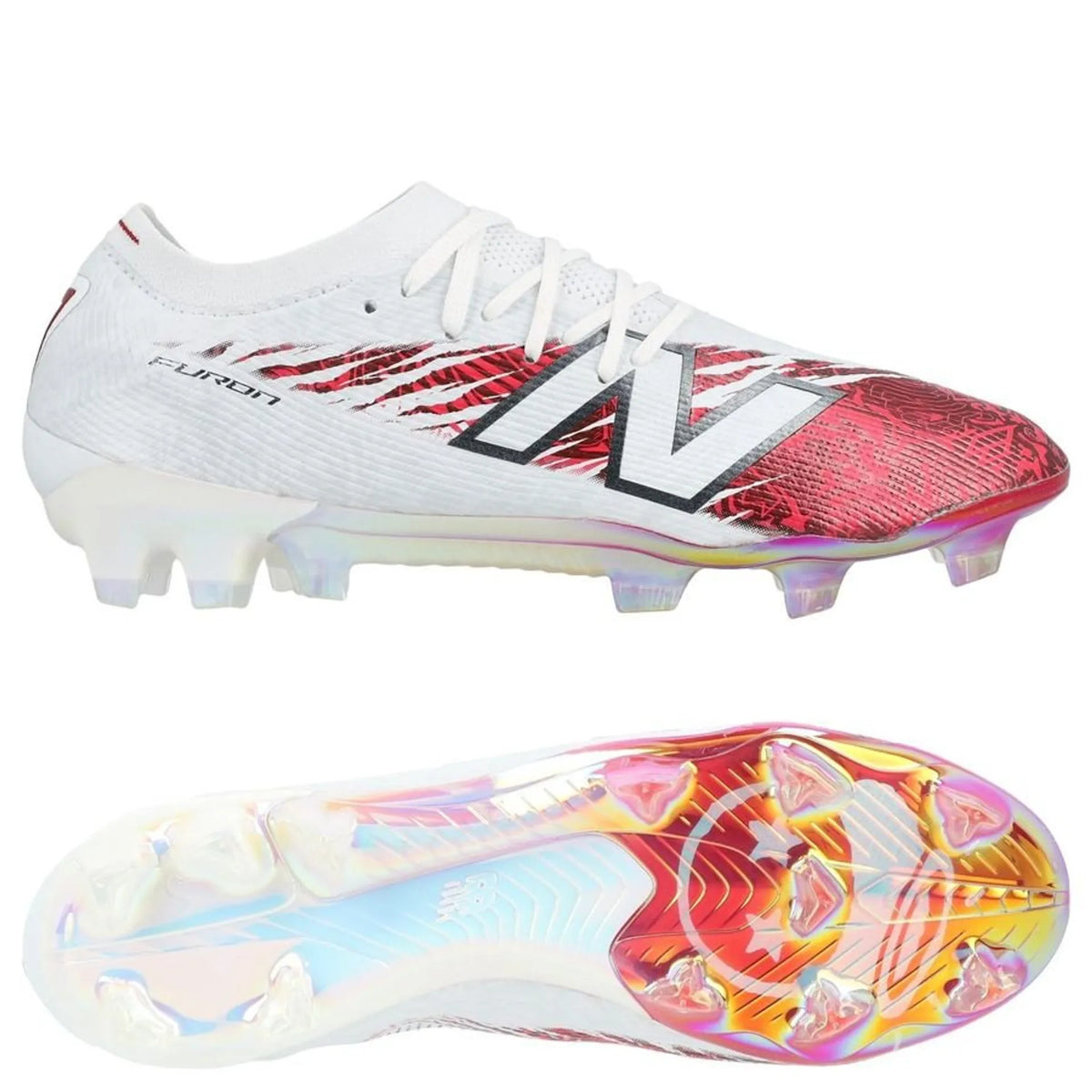 FURON Elite FG V8 Bukayo Saka 7egacy Edition - Blanc/Rouge ÉDITION LIMITÉE