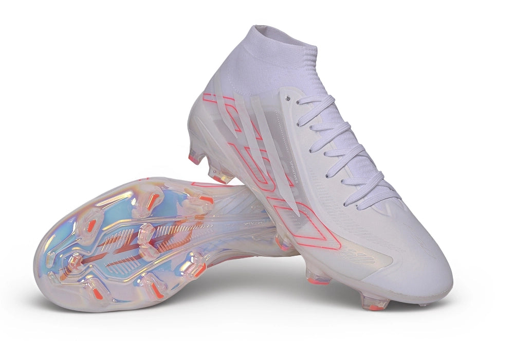 F50 Hyperfast Elite FG Laceless - Ftwr White / Orange