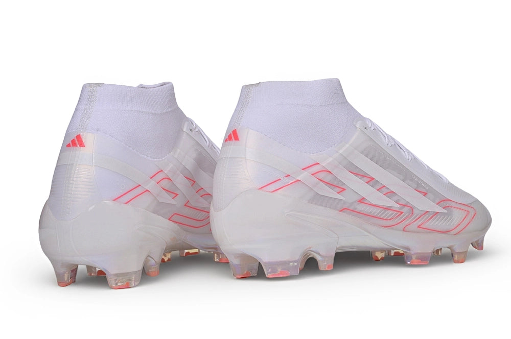 F50 Hyperfast Elite FG Laceless - Ftwr White / Orange