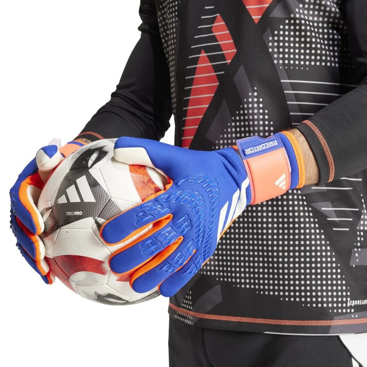 Gants de Gardien Predator League Advancement - Bleu/Rouge/Blanc