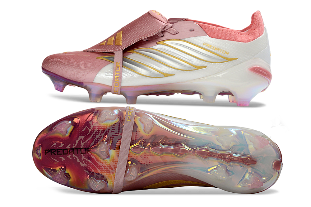 Predator 26 Tongue FG Elite - Beige / Rose / Doré