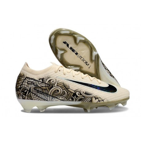 Mercurial Vapor 16 Air Zoom FG Elite - Beige / Noir / Or