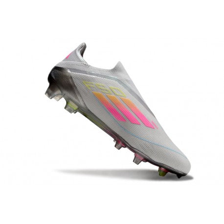 F50 Elite FG Laceless - Gris / Multicolore