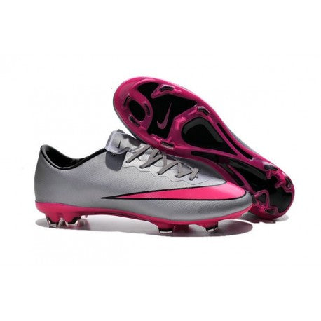 Mercurial Vapor X Elite FG - Gris / Rose / Noir