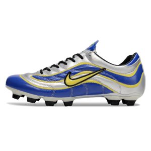 Mercurial Vapor 1 Elite FG R9 Boot - Argent / Bleu / Jaune